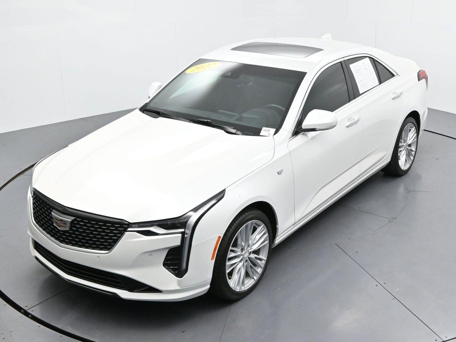 Used 2022 Crystal White Tricoat Cadillac Premium Luxury image 41