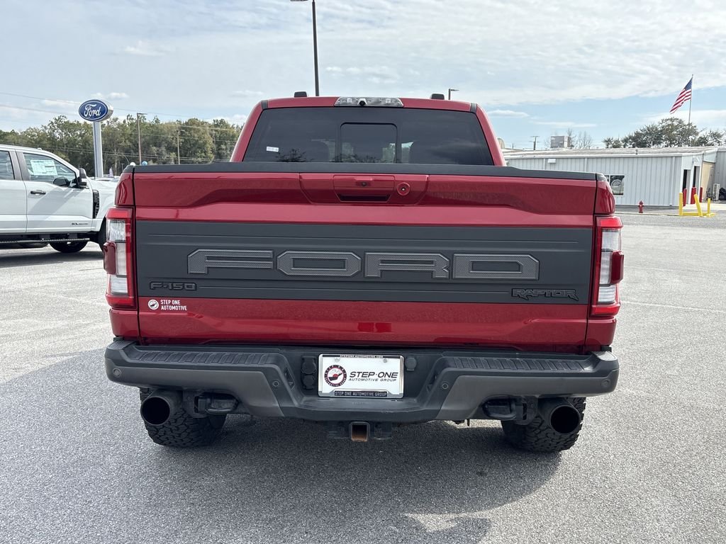 Used 2021 Red Ford Raptor image 5