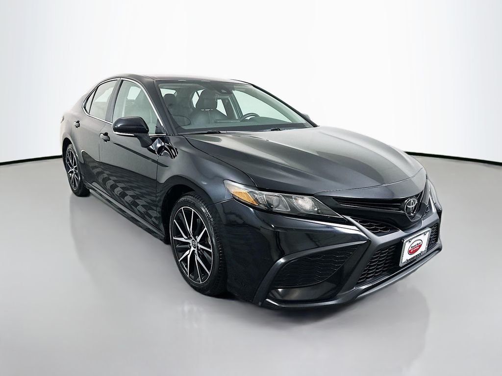 Used 2024 Black Toyota SE image 3