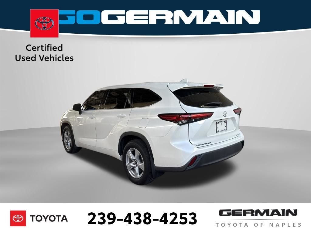 Certified Used 2020 White Toyota LE image 3