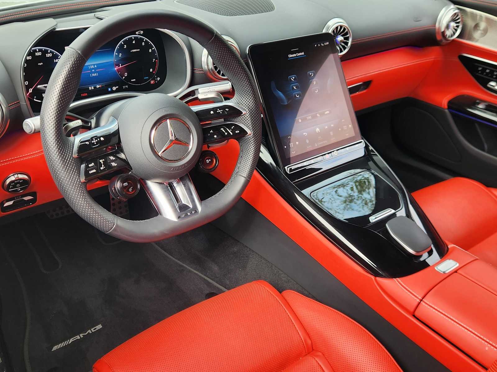 Certified Used 2025 MANUFAKTUR Alpine Grey Mercedes-Benz AMG® SL 43 image 24