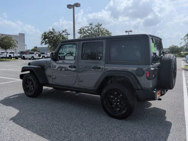 Used 2022 Gray Jeep Unlimited Willys image 6