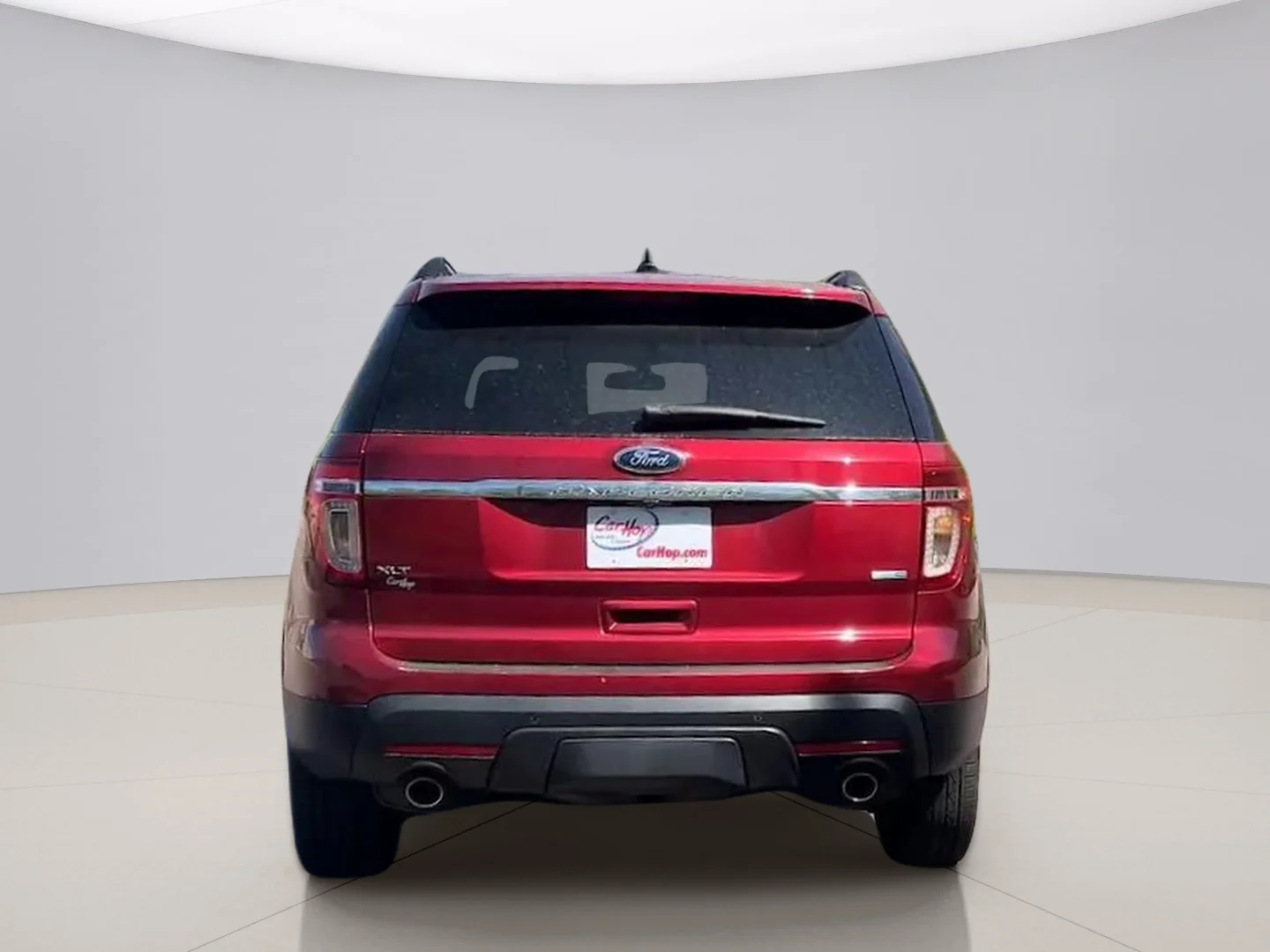Used 2014 Red Ford XLT 4WD image 4