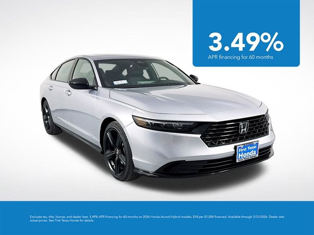 2026 Honda Accord Hybrid Sport-L