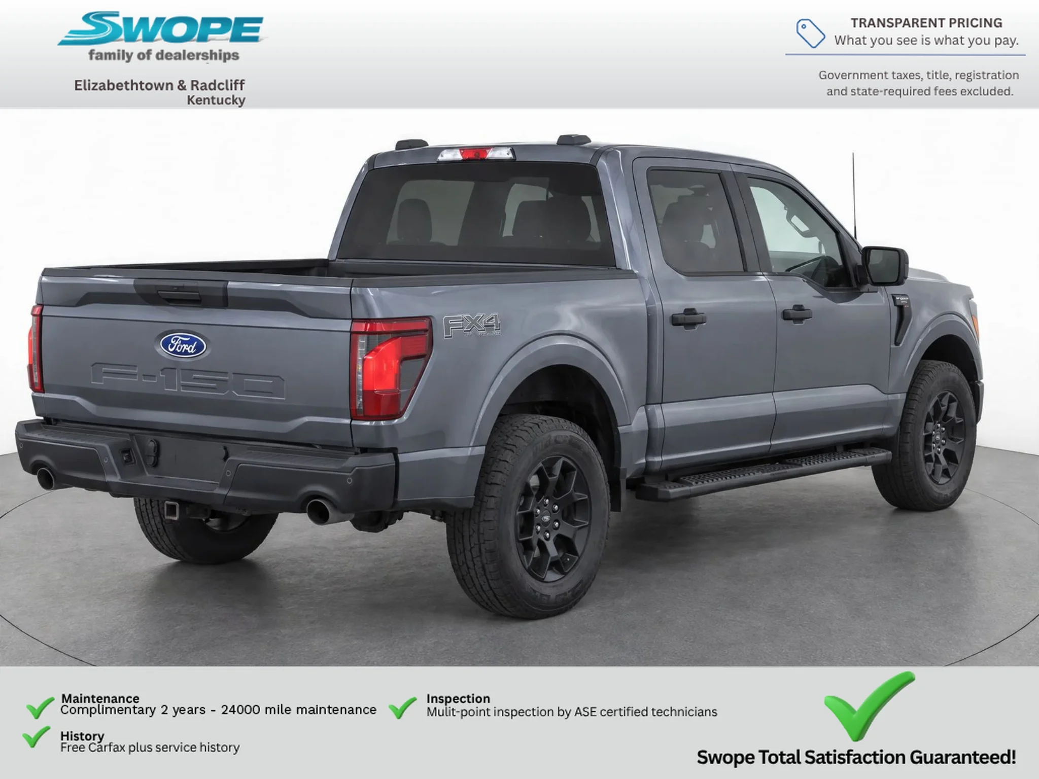 Used 2026 Carbonized Gray Metallic Ford STX image 5
