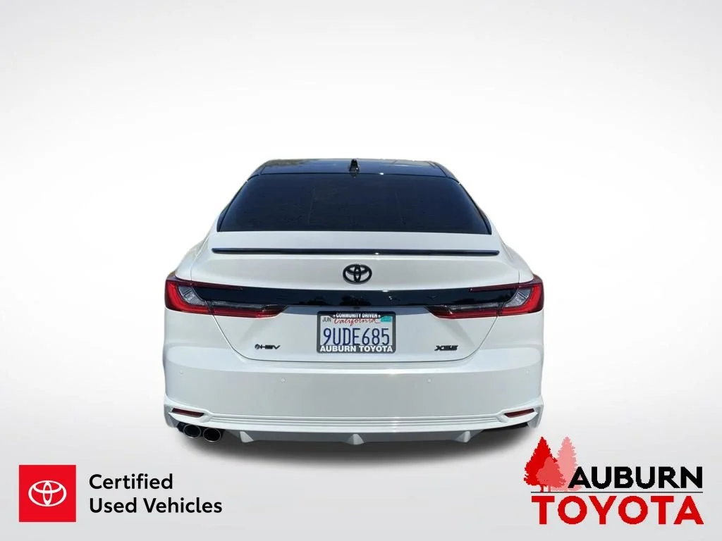 Certified Used 2025 Midnight Black Metallic Toyota XSE image 7