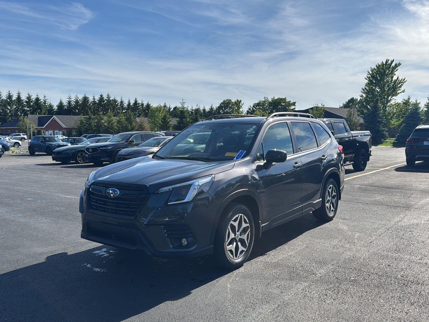 Used 2024 Magnetite Gray Metallic Subaru Premium image 7