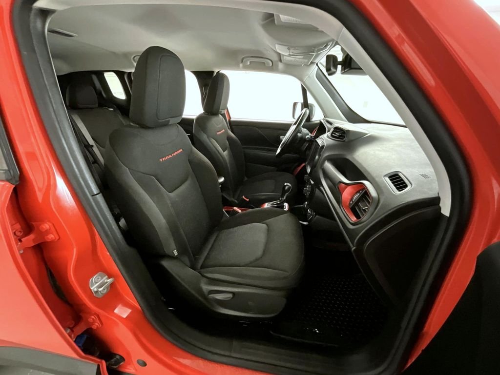 Used 2021 Orange Jeep Trailhawk image 15