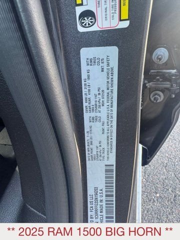 2025 RAM 1500 Big Horn/Lone Star - Photo 18