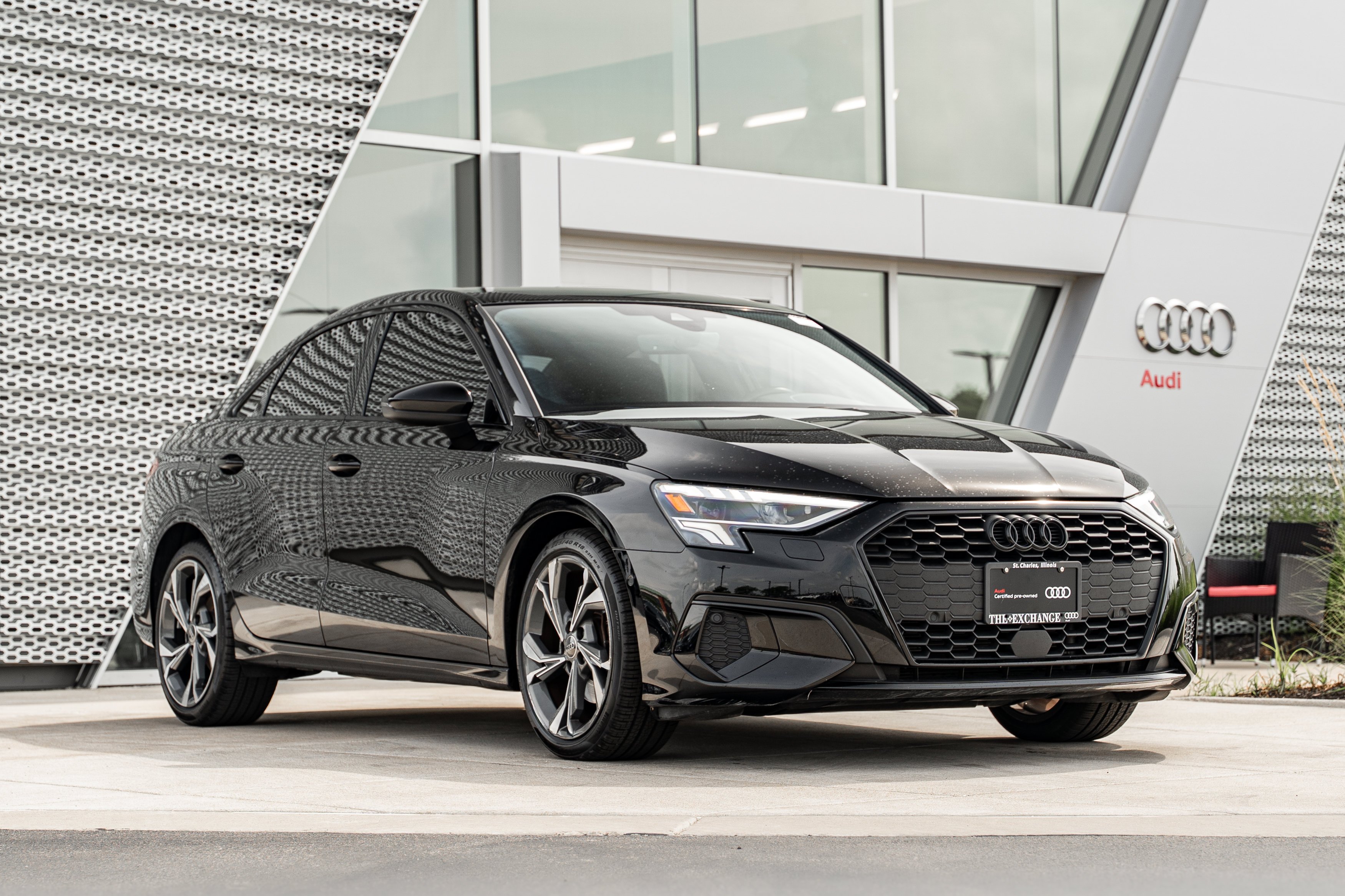 Certified Used 2023 Brilliant Black Audi Premium image 1