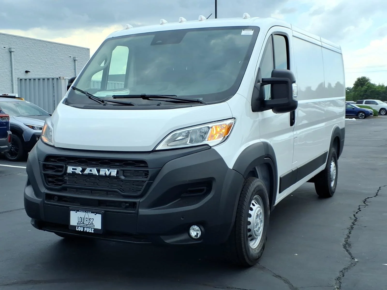 New 2026 Bright White Clear-Coat Exterior Paint RAM Low Roof image 2