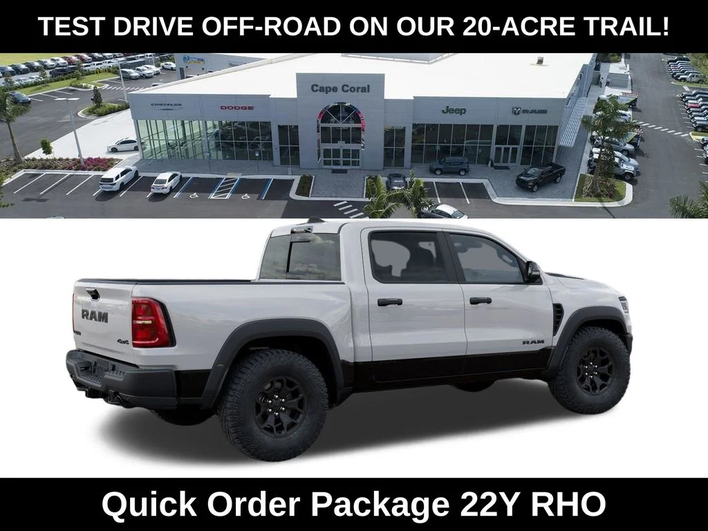 New 2026 Bright White Clear-Coat Exterior Paint RAM RHO image 4