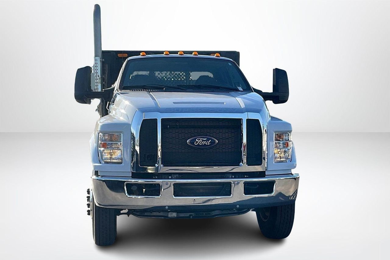 Used 2021 OXFORD WHITE Ford EXTENDED CAB CHASSIS-CAB image 2