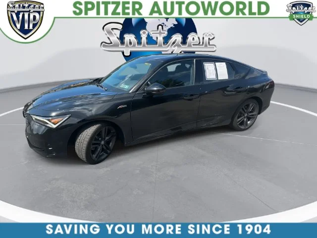 Certified Used 2024 Majestic Black Pearl Acura A-SPEC TECH image 9