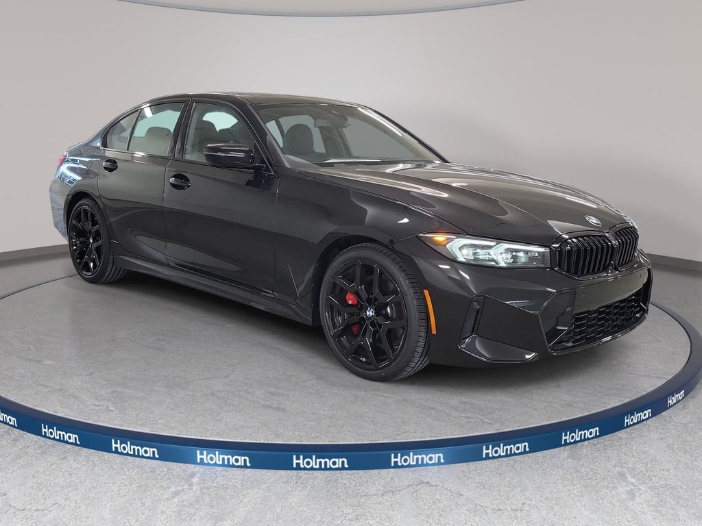 New 2026 Black Sapphire Metallic BMW 330i image 3