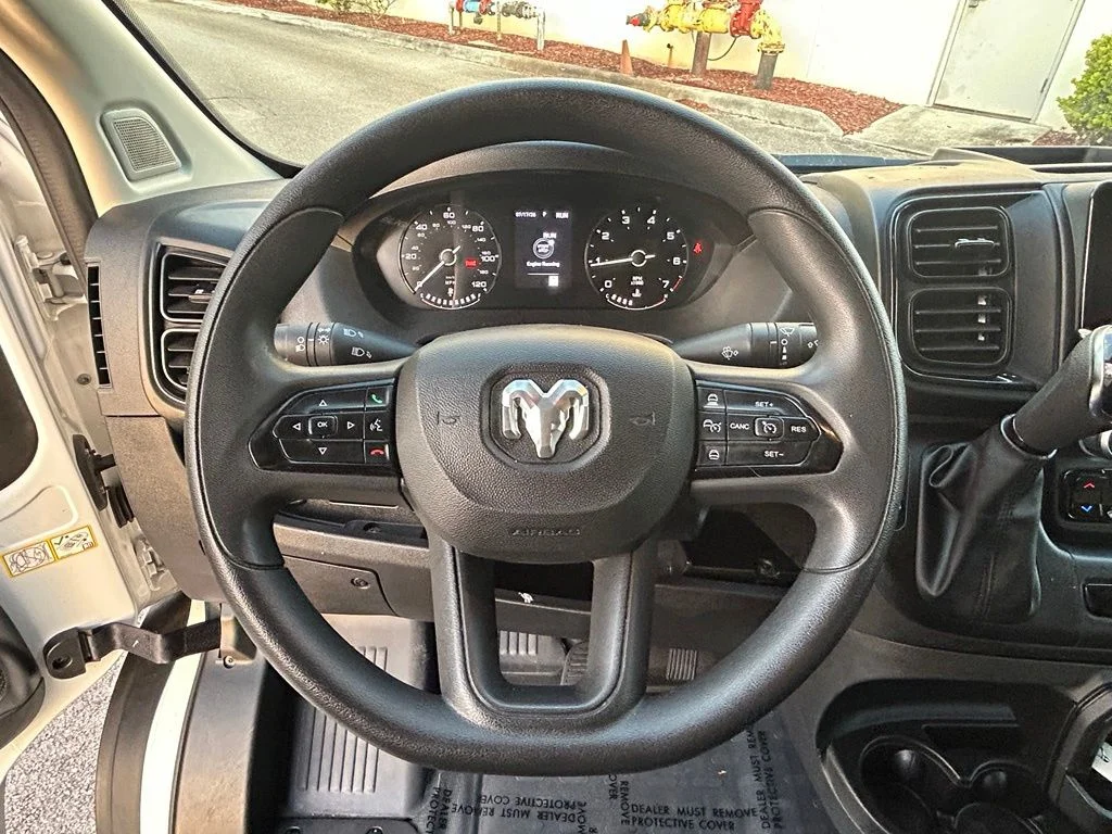Used 2025 Bright White Clearcoat Ram High Roof image 15
