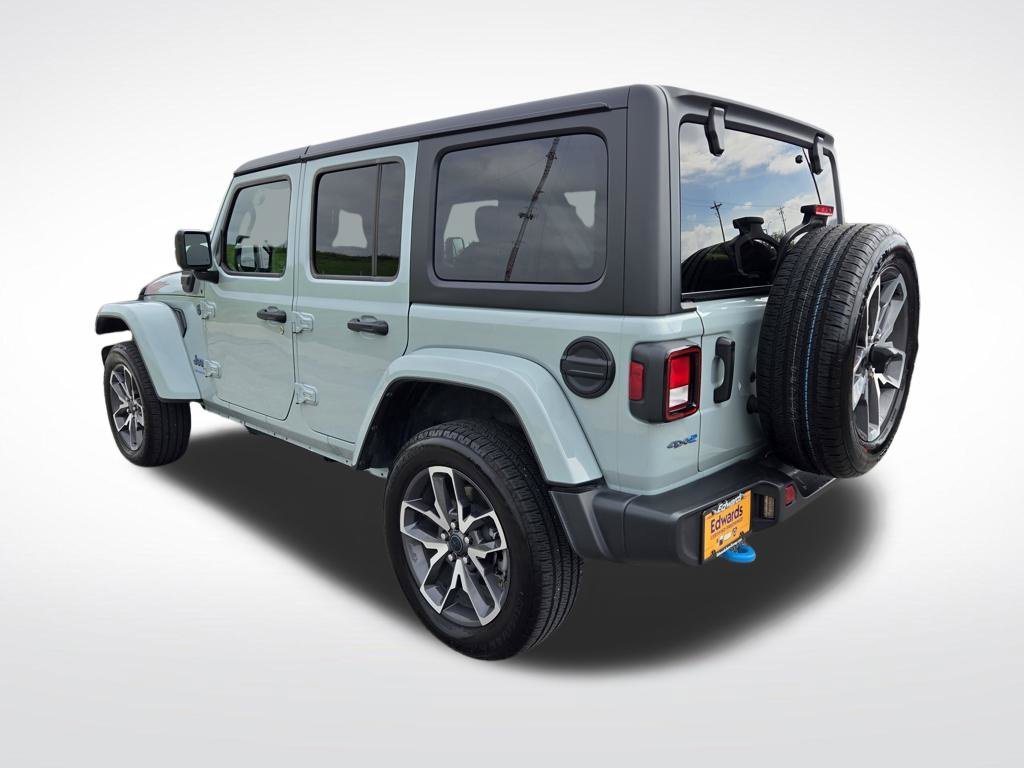 Used 2024 Gray Jeep Sport S 4xe image 5