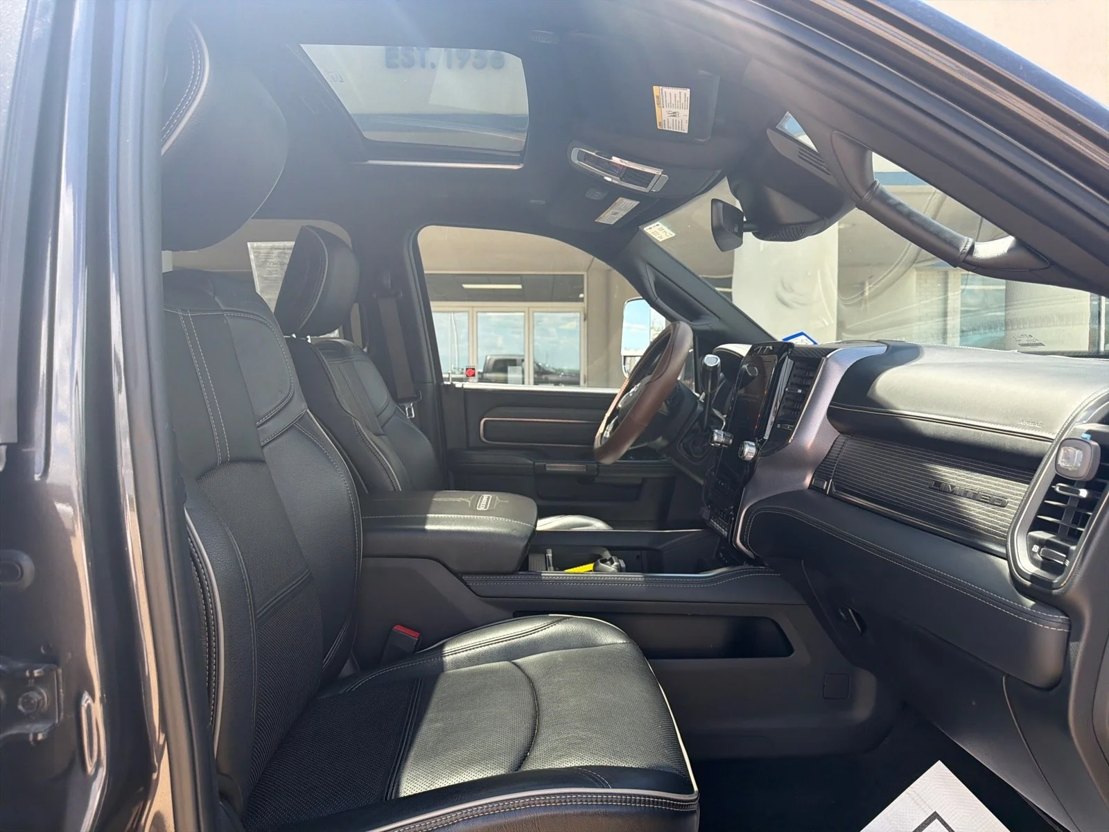 Used 2019 Granite Crystal Clearcoat Metallic Ram Limited image 14