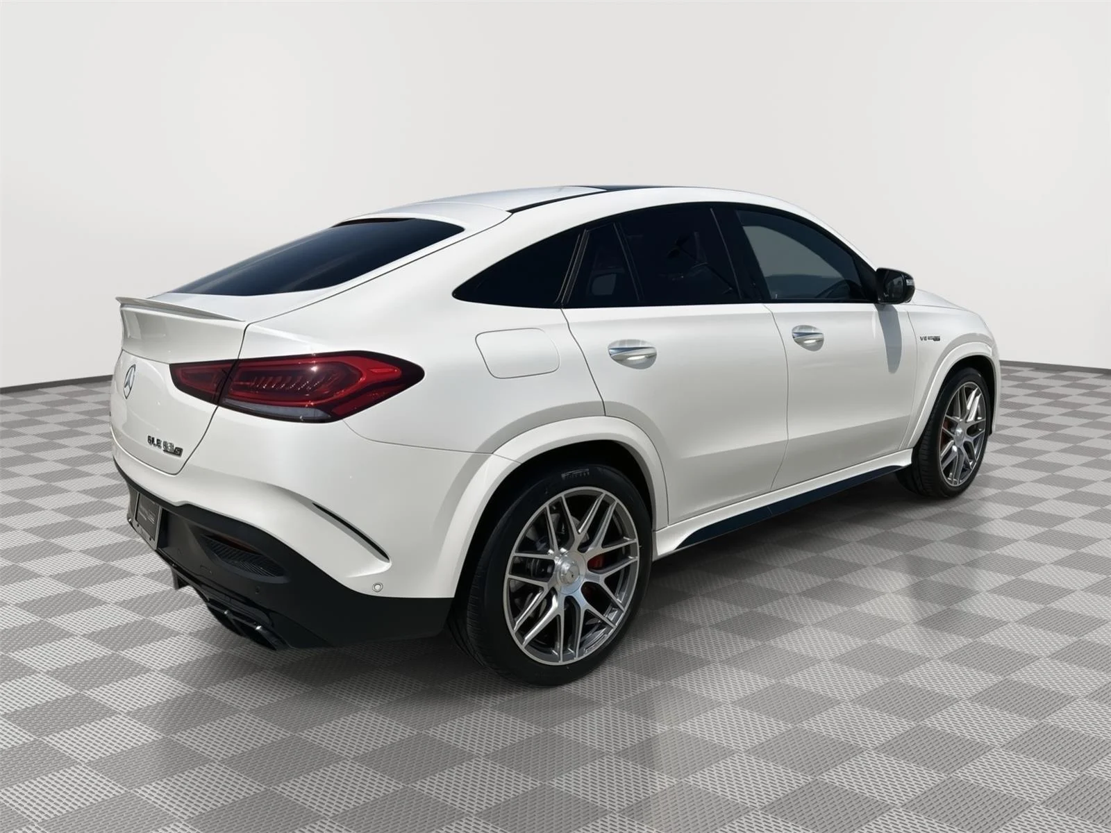 Certified Used 2021 designo Diamond White Metallic Mercedes-Benz AMG® GLE 63 S image 3