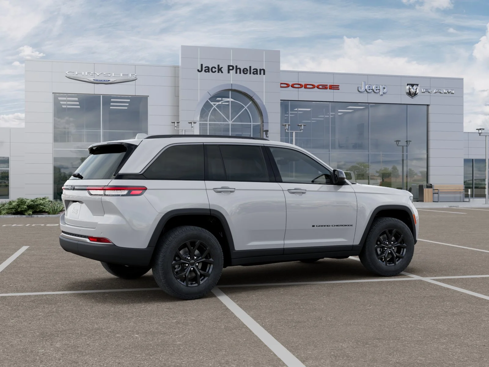 New 2026 Bright White Clear-Coat Exterior Paint Jeep Altitude image 36
