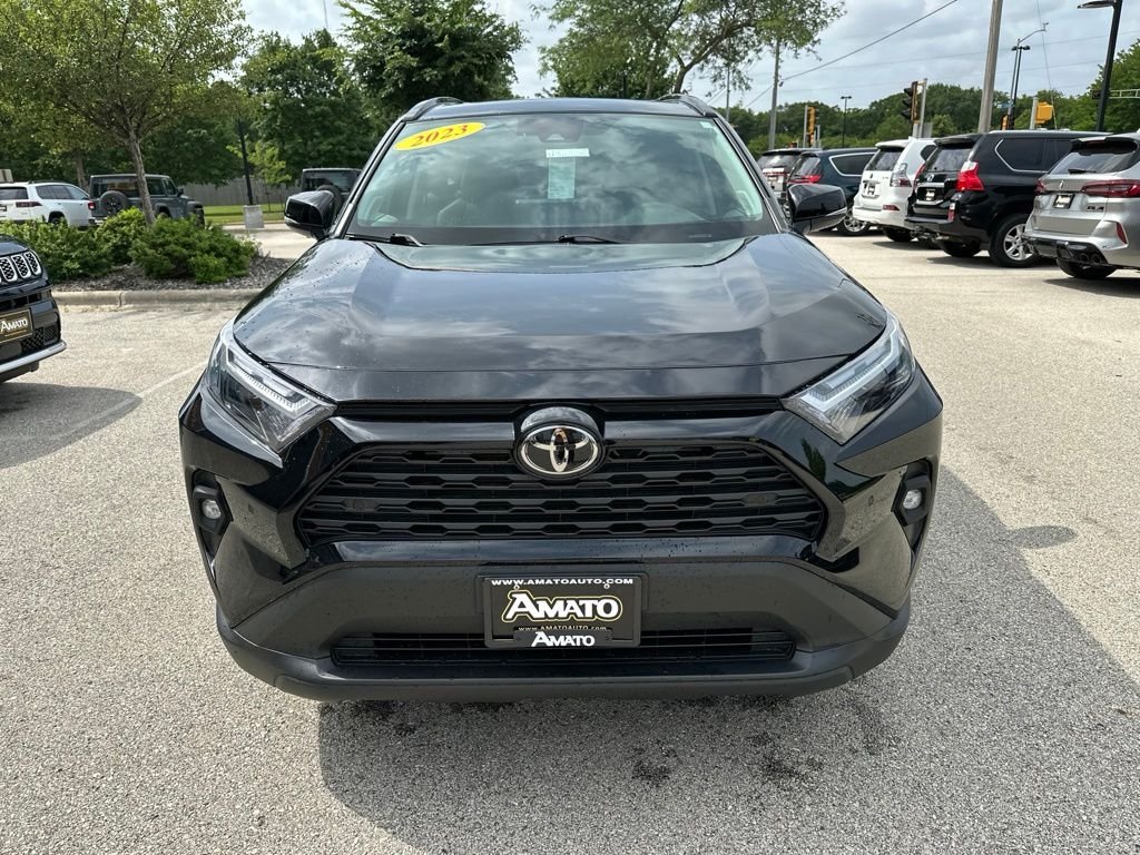 Used 2023 Black Toyota XLE Premium image 3