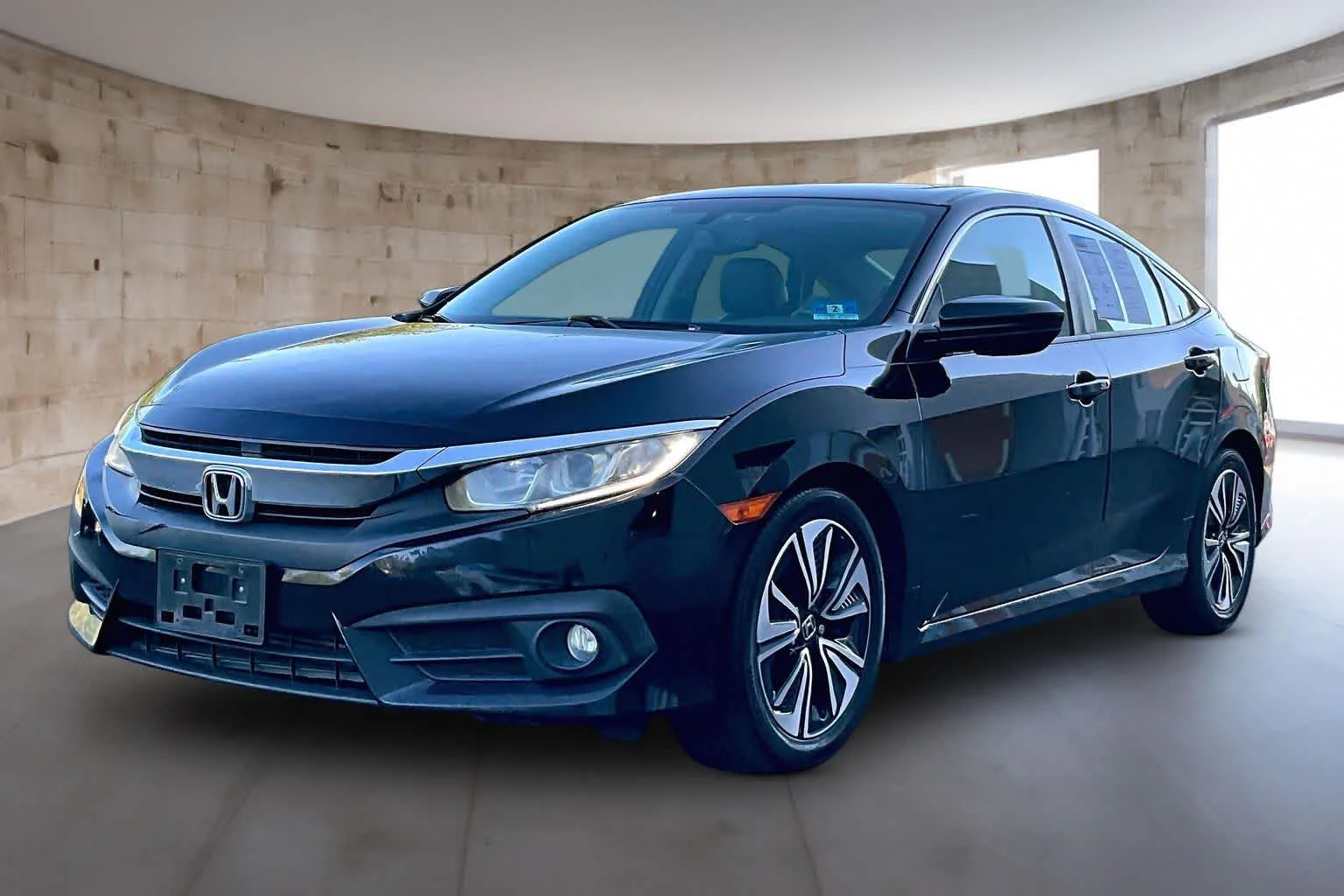 Used 2016 Crystal Black Pearl Honda EX-L image 3