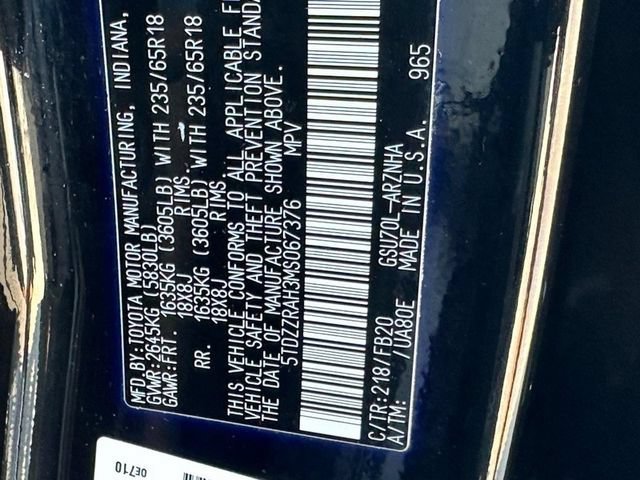 Used 2021 Black Toyota LE image 25