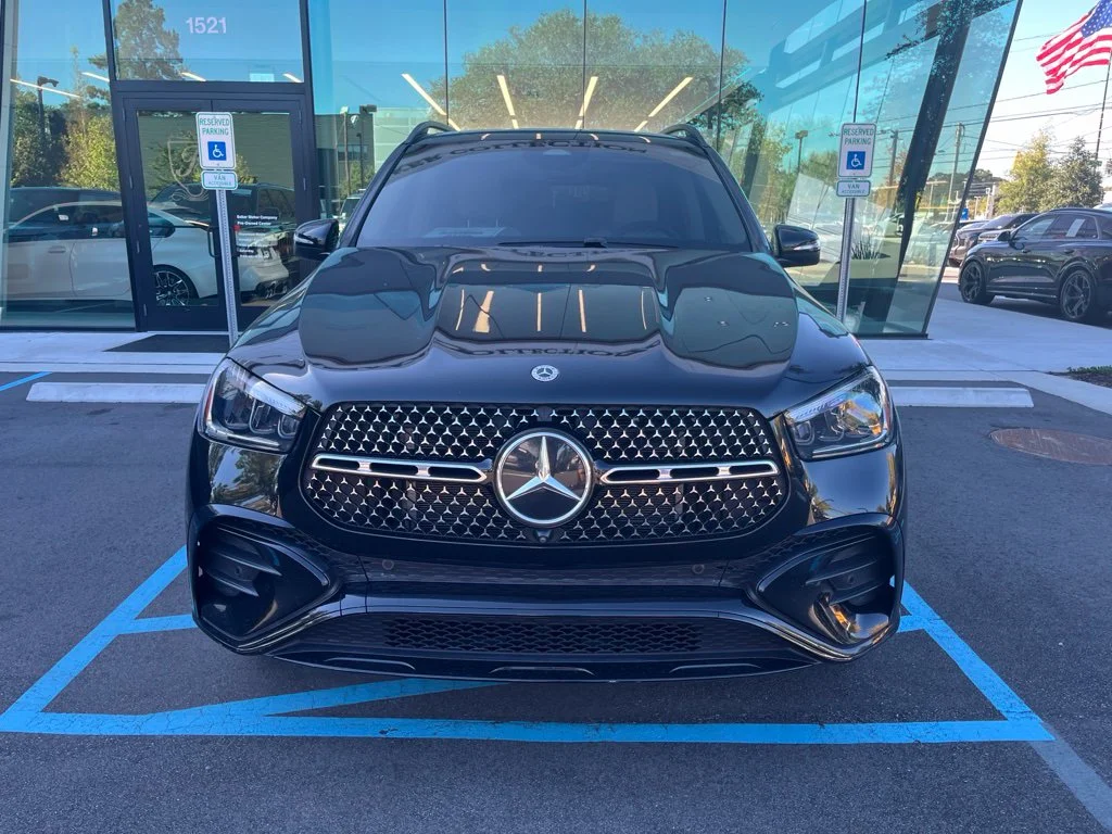 Certified Used 2024 Obsidian Black Metallic Mercedes-Benz GLE 450 image 3