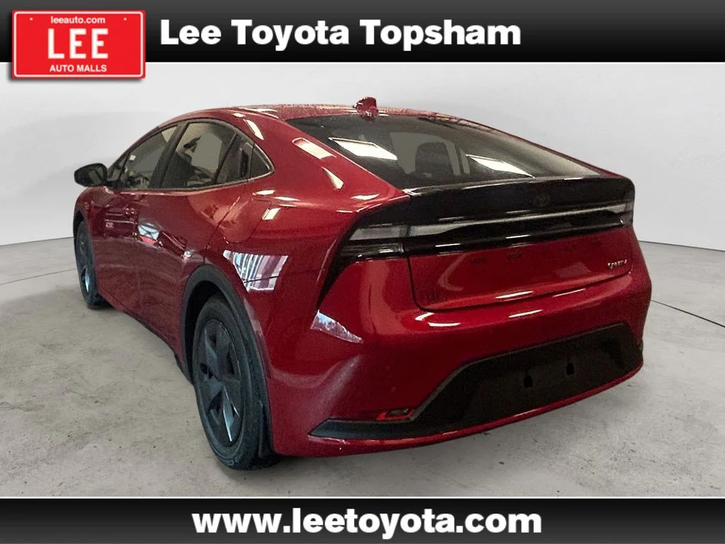 New 2025 Red Toyota SE image 3