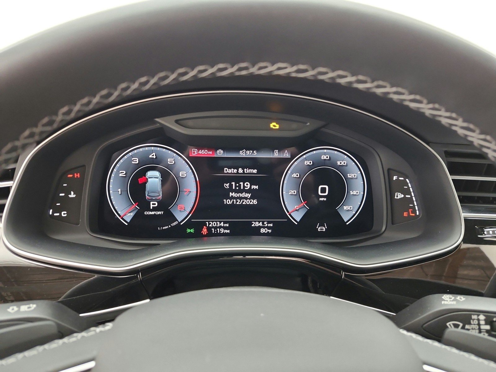 Used 2025 Mythos Black Metallic Audi Prestige image 12