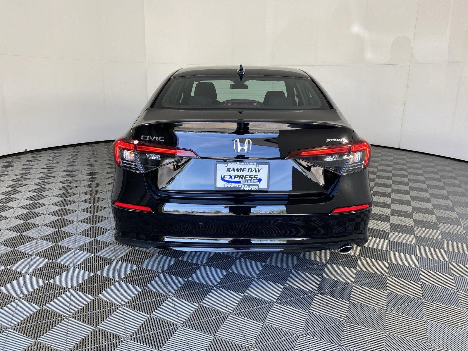 Certified Used 2025 Crystal Black Pearl Honda Sport image 6