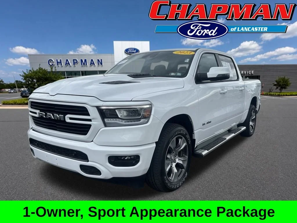 Certified Used 2023 Bright White Clearcoat Ram Laramie image 1