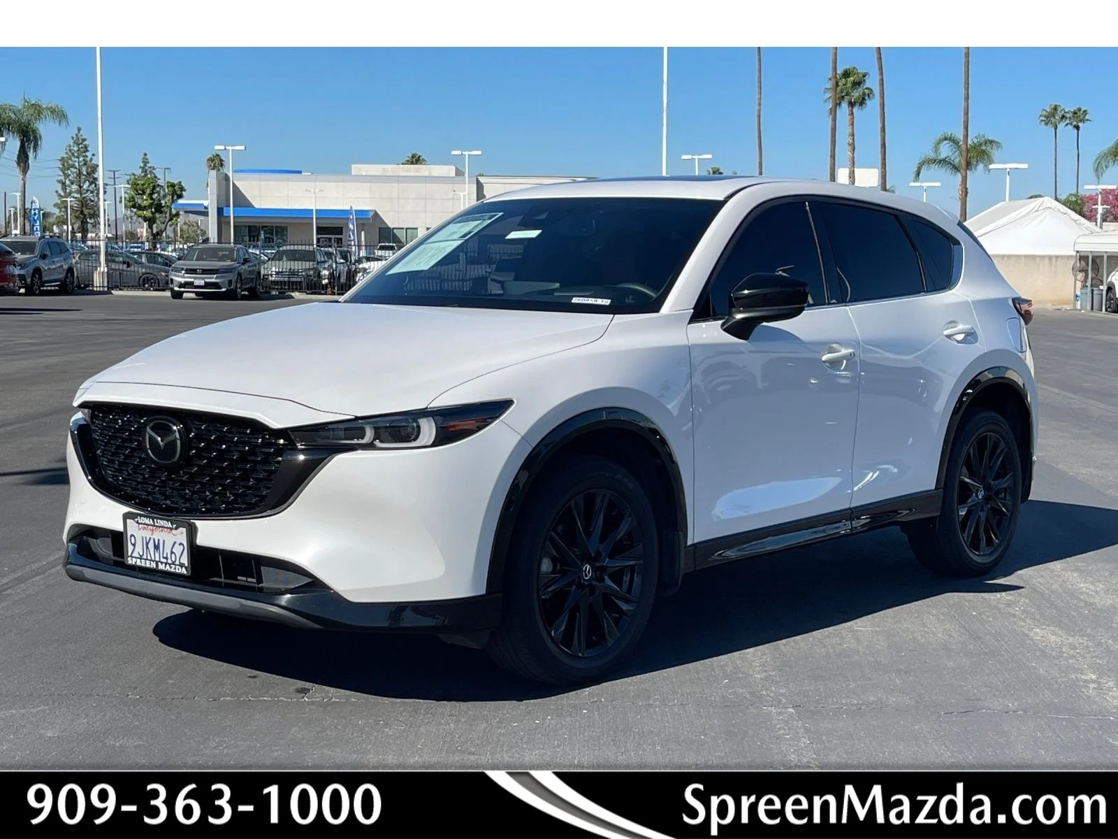 Used 2024 Rhodium White Metallic Mazda 2.5 Carbon Turbo image 1