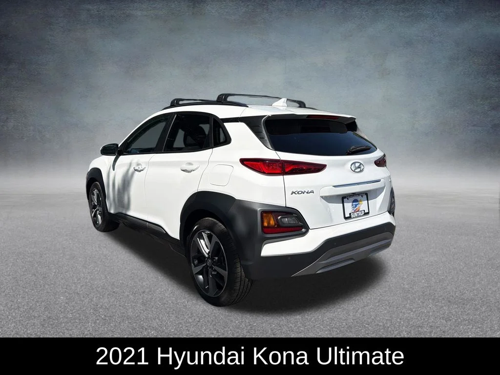 Used 2021 Lunar White Hyundai Ultimate image 3