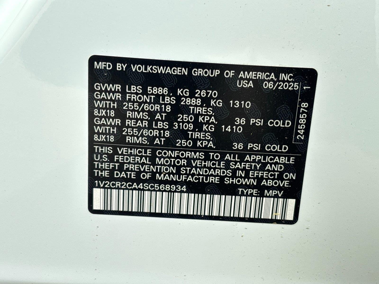 2025 Volkswagen Atlas Atlas Peak Edition - Photo 12