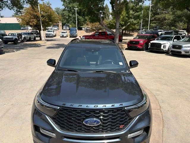 Certified Used 2023 Blue Metallic Ford ST image 10
