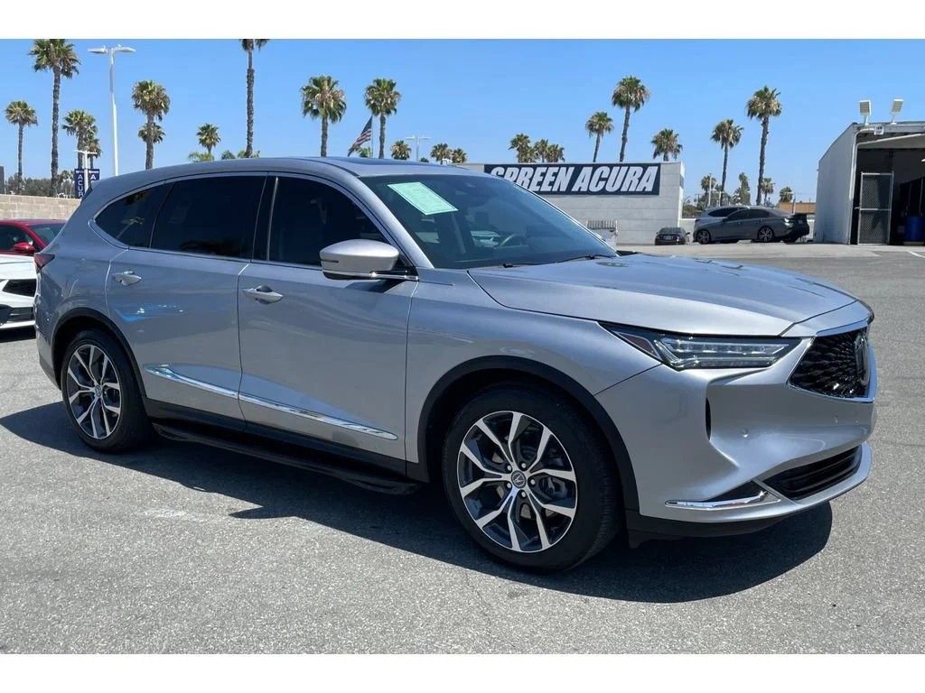 Used 2023 Lunar Silver Metallic Acura TECH image 62