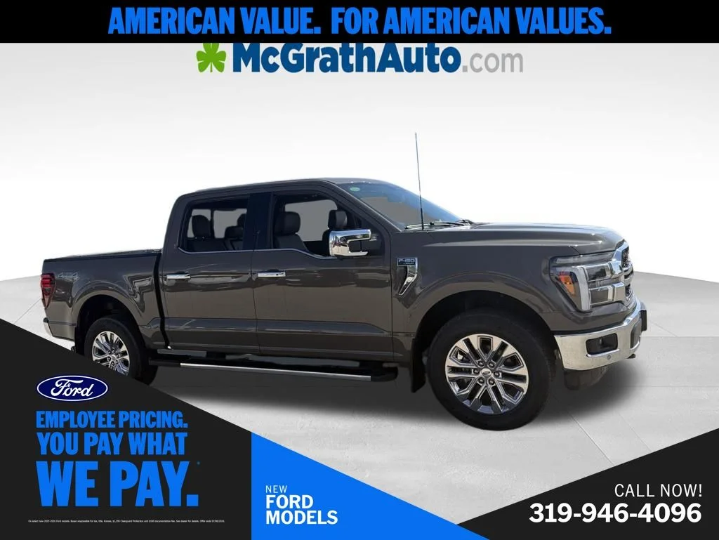 New 2026 Gray Ford Lariat image 1