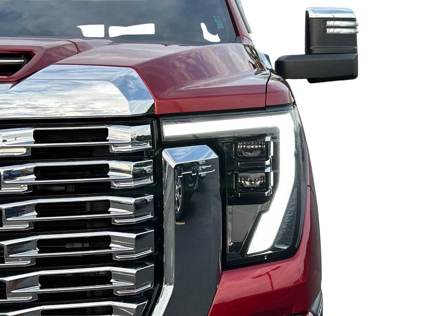 Used 2024 Volcanic Red Tintcoat GMC Denali image 13