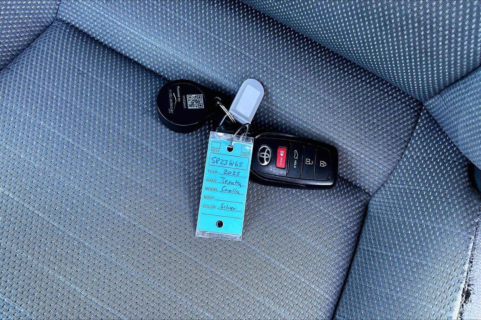 Used 2025 Classic Silver Metallic Toyota SE image 15
