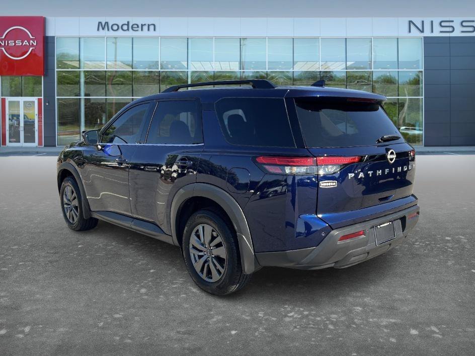 Certified Used 2025 Deep Ocean Blue Pearl Nissan SV image 7