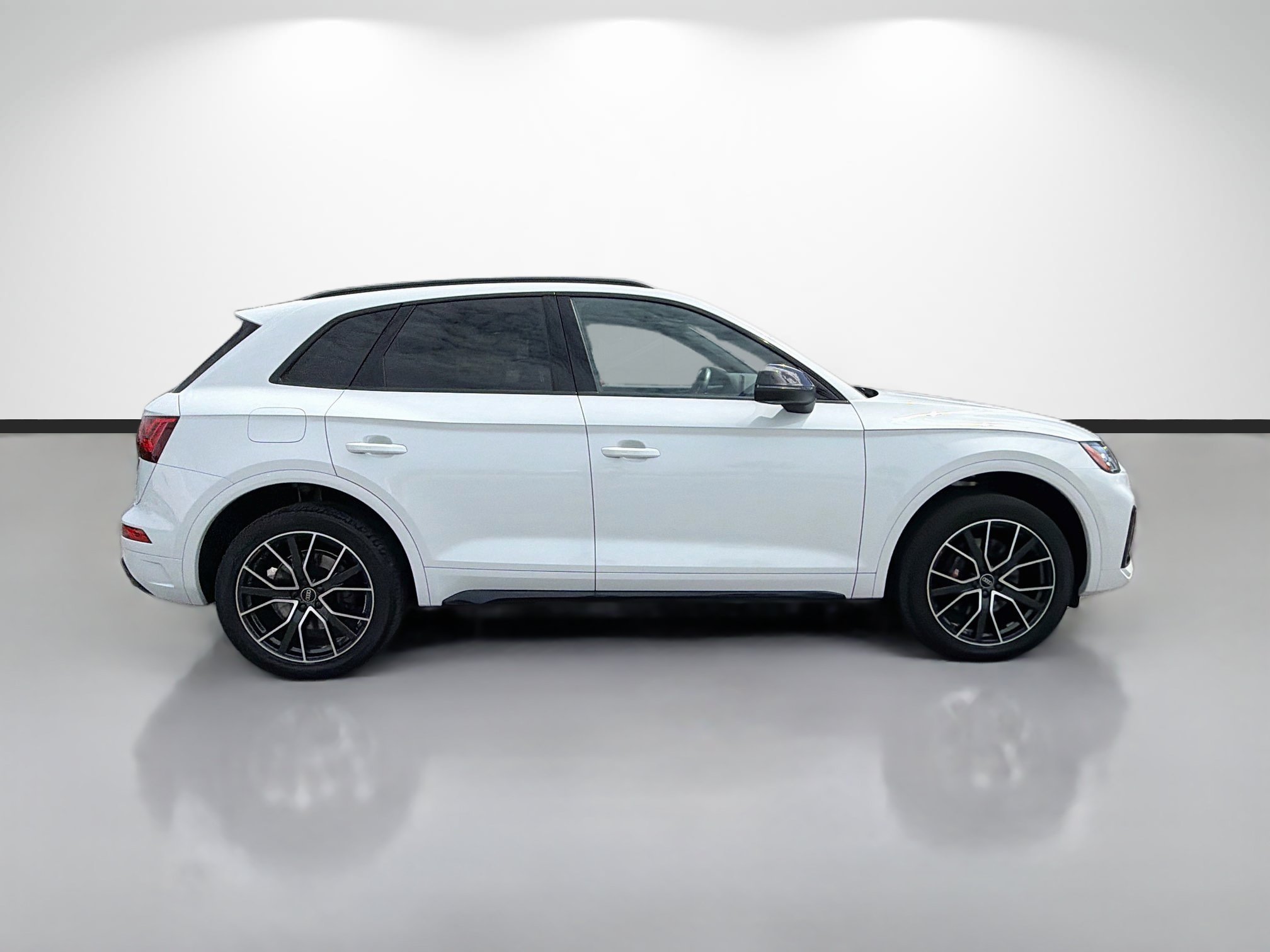 Used 2023 Glacier White Metallic Audi Premium Plus image 2