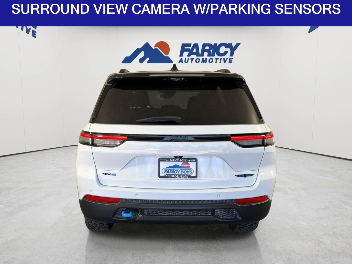Used 2023 Bright White Clearcoat Jeep Trailhawk image 6