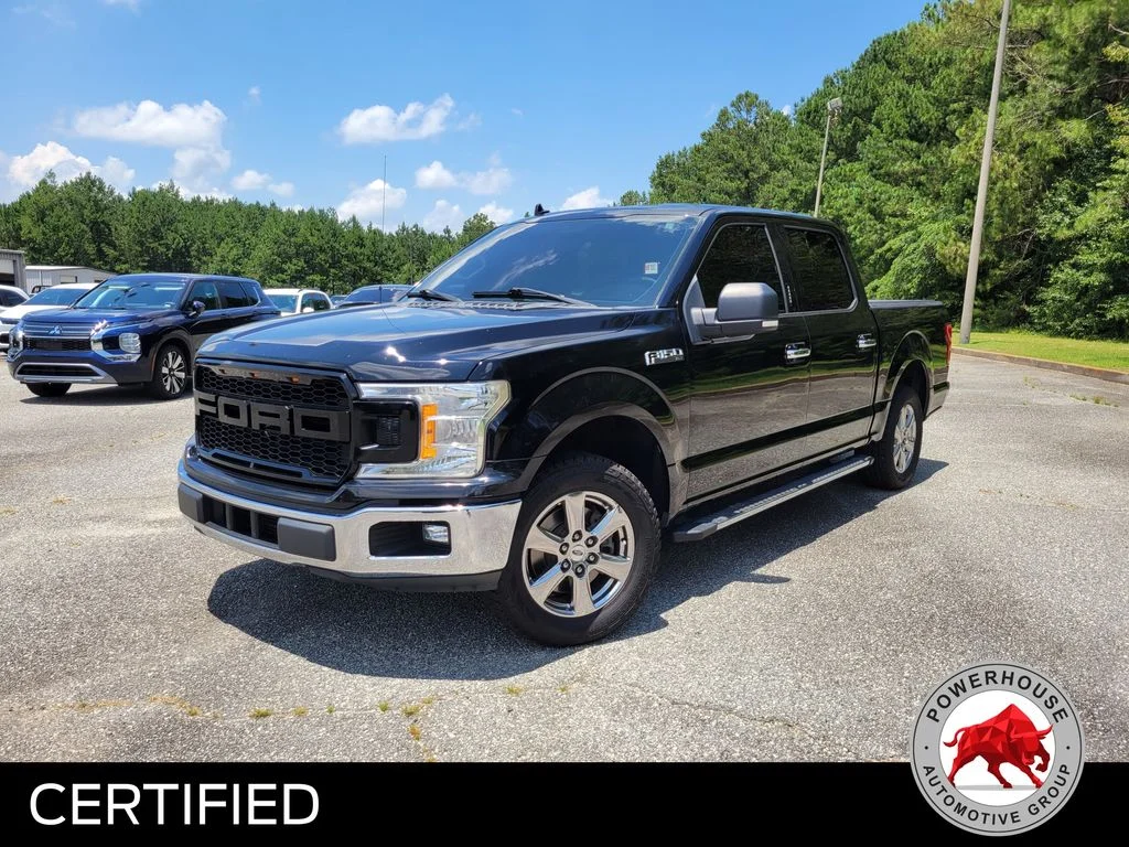 Used 2018 Black Ford XLT image 1