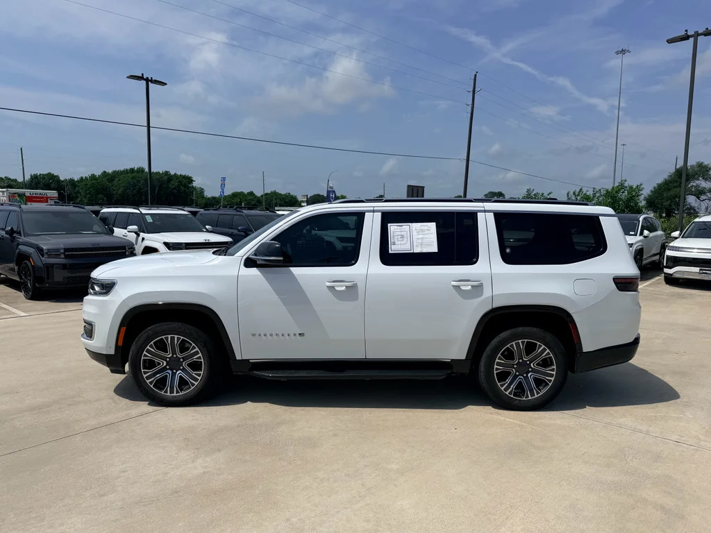 Used 2024 Bright White Clearcoat Jeep Series II image 2
