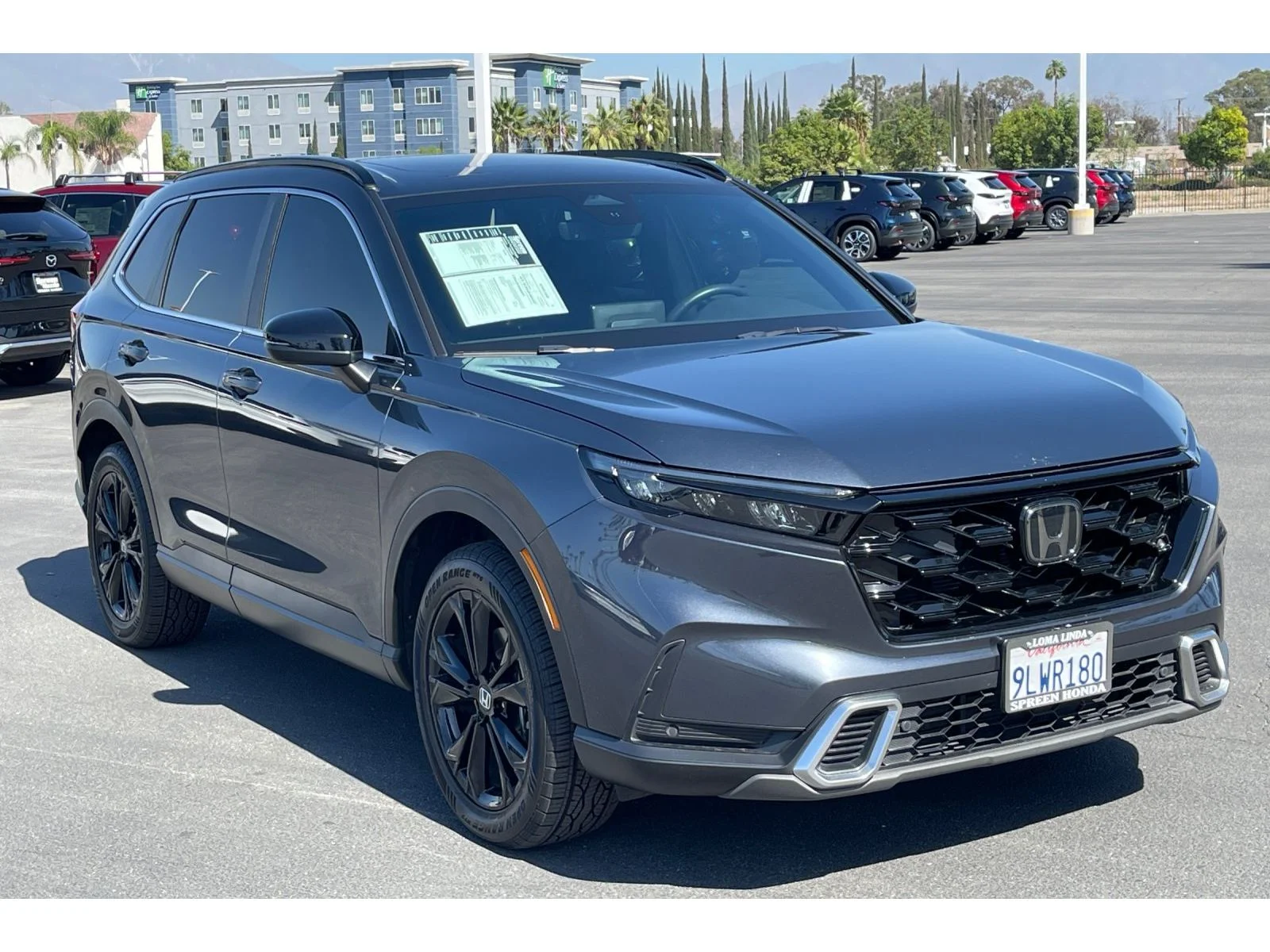 Used 2024 Meteorite Gray Metallic Honda Sport Touring image 8