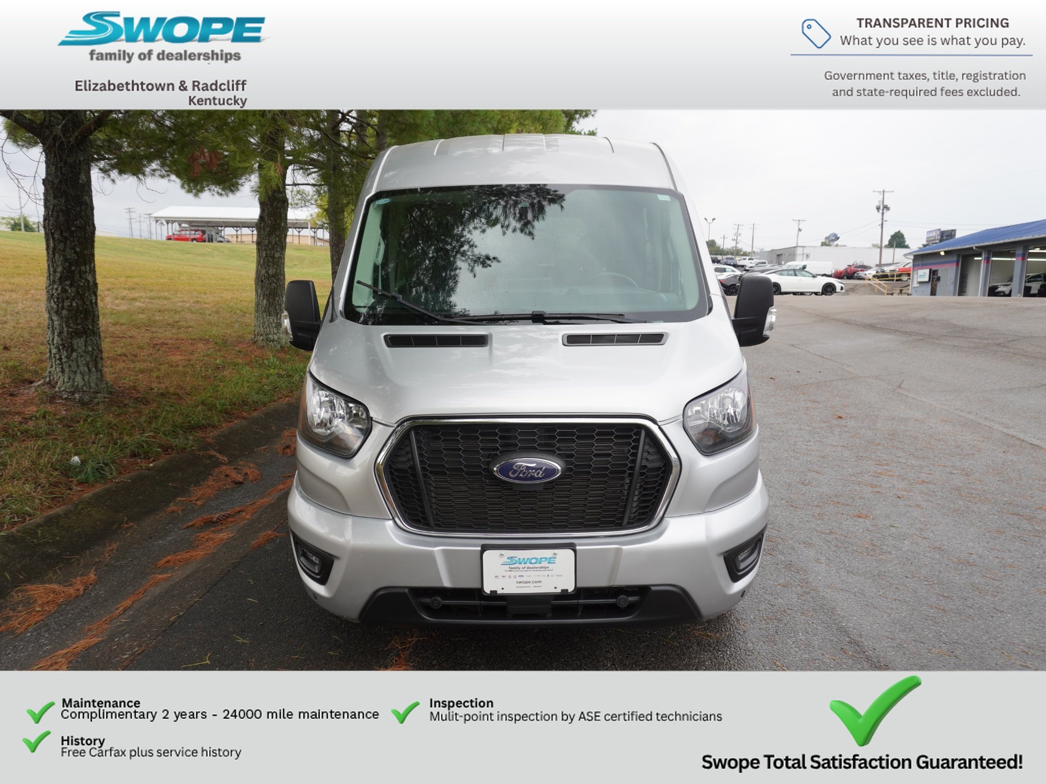 Used 2024 Ingot Silver Metallic Ford XLT image 8
