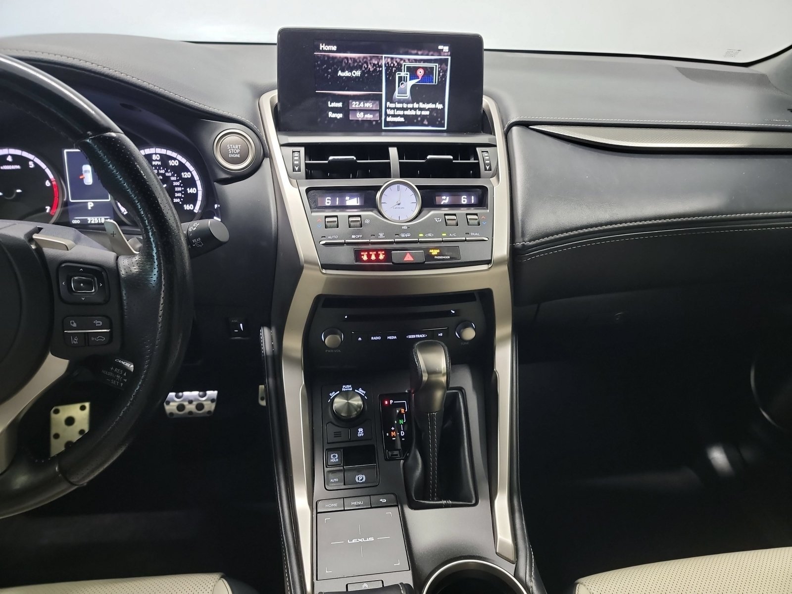 Used 2021 Atomic Silver Lexus NX 300 F SPORT image 19