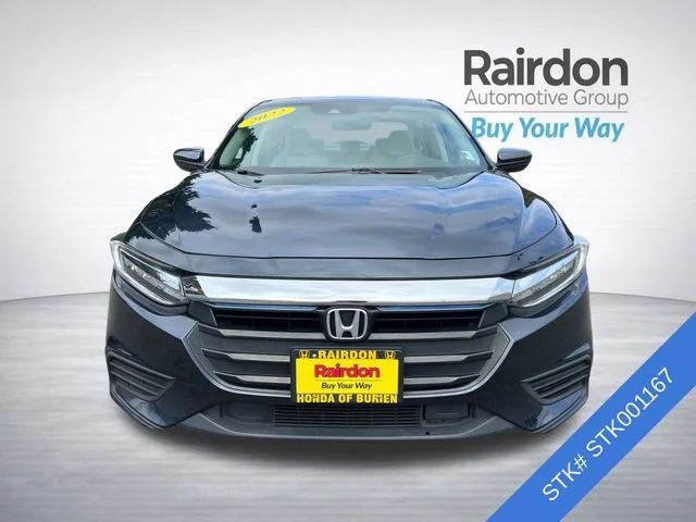 Used 2022 Cosmic Blue Metallic Honda EX image 2
