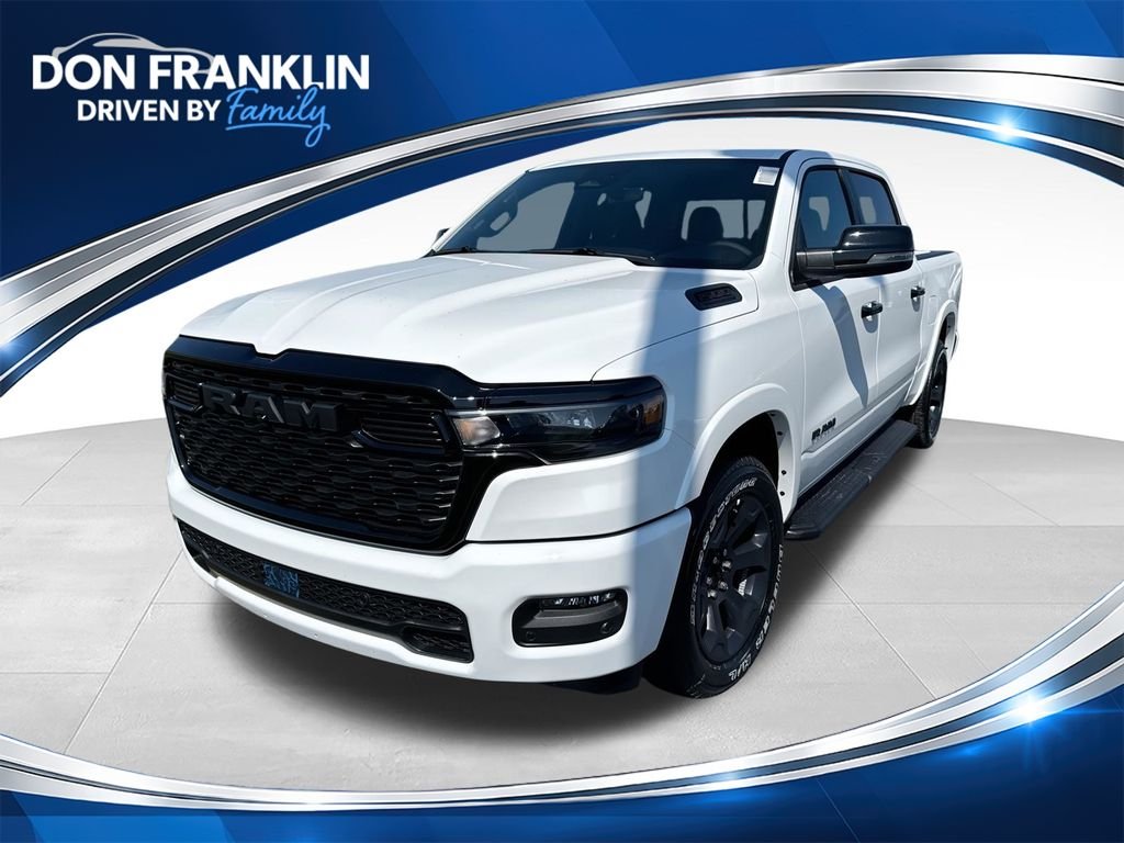 New 2026 Bright White Clear-Coat Exterior Paint RAM Big Horn/Lone Star image 1